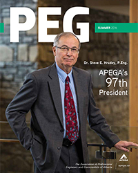 Cover for PEG Magazine: Summer 2016