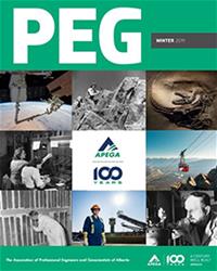 Cover for PEG Magazine: Winter 2019