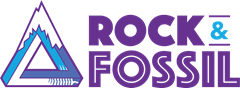 Rock & Fossil logo - horizontal lockup APEGA Rock & Fossil