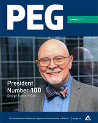 Cover for PEG Magazine: Summer 2019