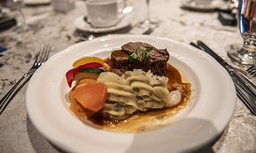 Gourmet food from the 2024 Summit Gala event