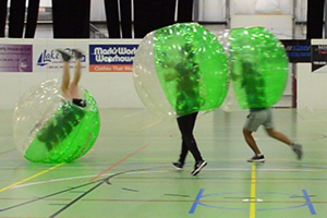 Bubble Soccer at the Lakeland Branch