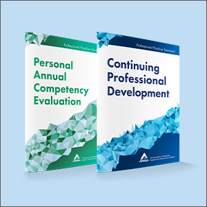 Image showing the covers of the drafts CPD standard and PACE guideline