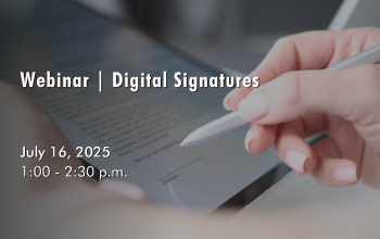 July 16, 2025 - Digital Signatures July 16, 2025 - Digital Signatures