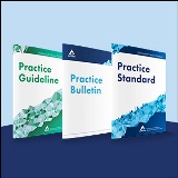 A practice standard, practice bulletin, and practice guideline